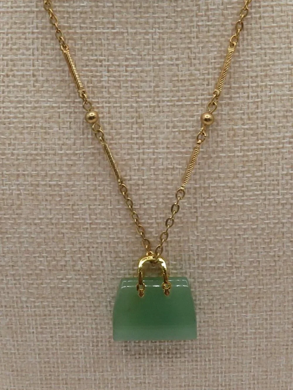 N/A aventurine purse
